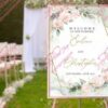 Boho Wedding Welcome Foam Board